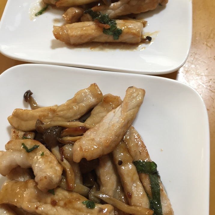 とんかつ肉の大葉タレ炒め レシピ 作り方 By Piano 楽天レシピ